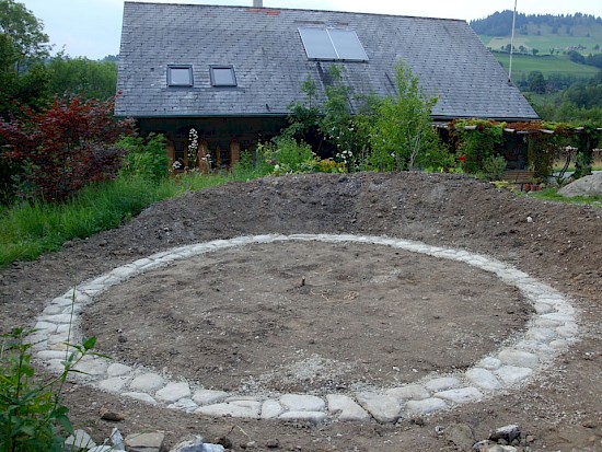 Sonnenfalle / Runder Garten