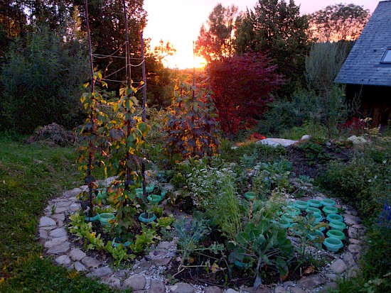 Sonnenfalle / Runder Garten
